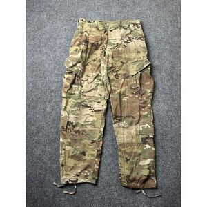 Mens Multicam Army Combat Cargo Ripstop Military Pants, Size Medium-Short
